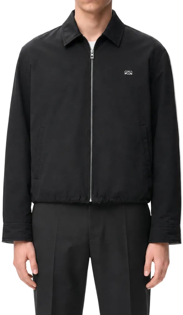 Loewe ZIP-UP JACKET BLACK Divers