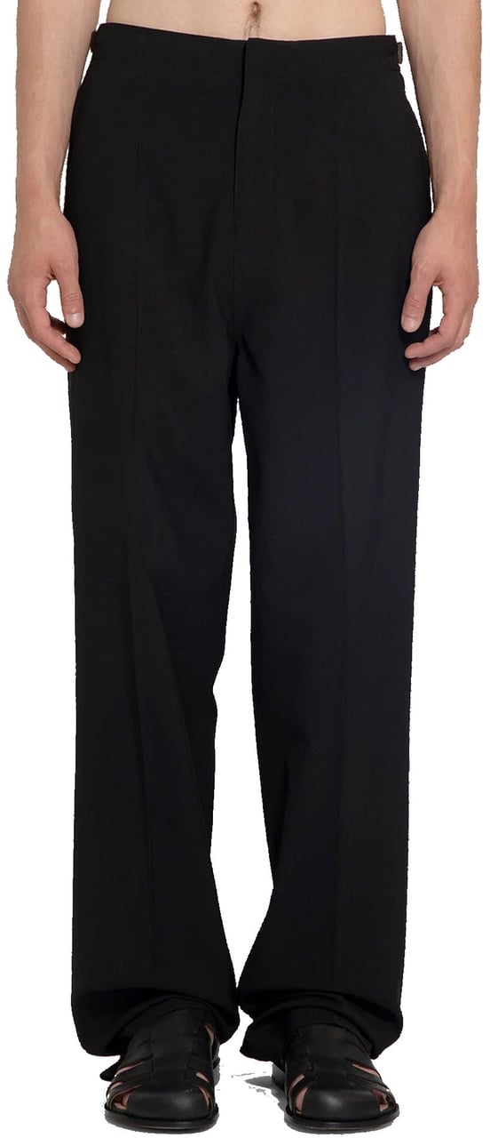 Loewe Loewe Wool Trousers Zwart