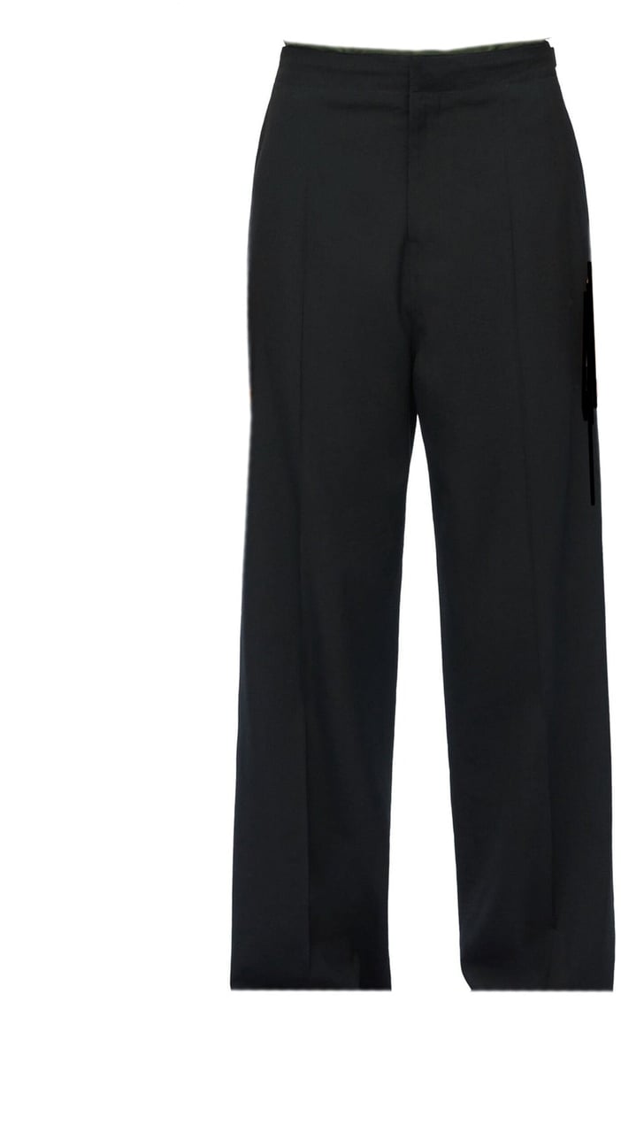 Loewe Loewe Wool Trousers Zwart