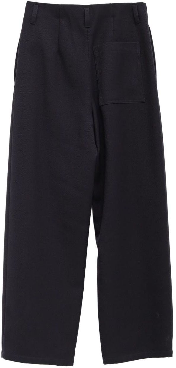Loewe Trousers Blue Zwart