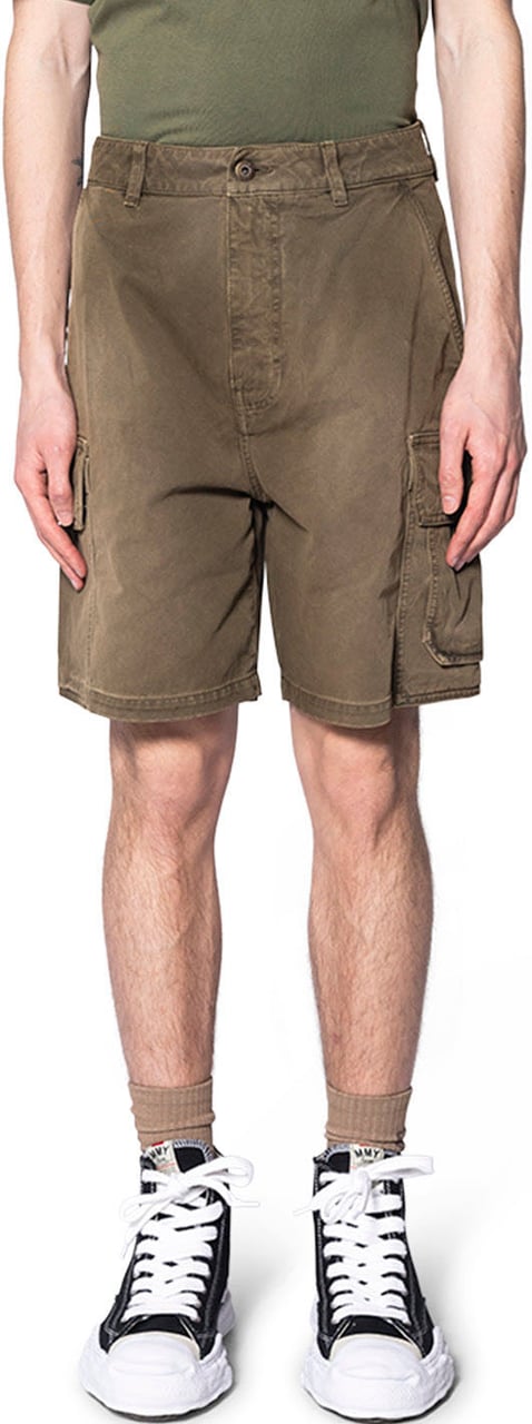 Loewe CARGO SHORTS KHAKI Groen