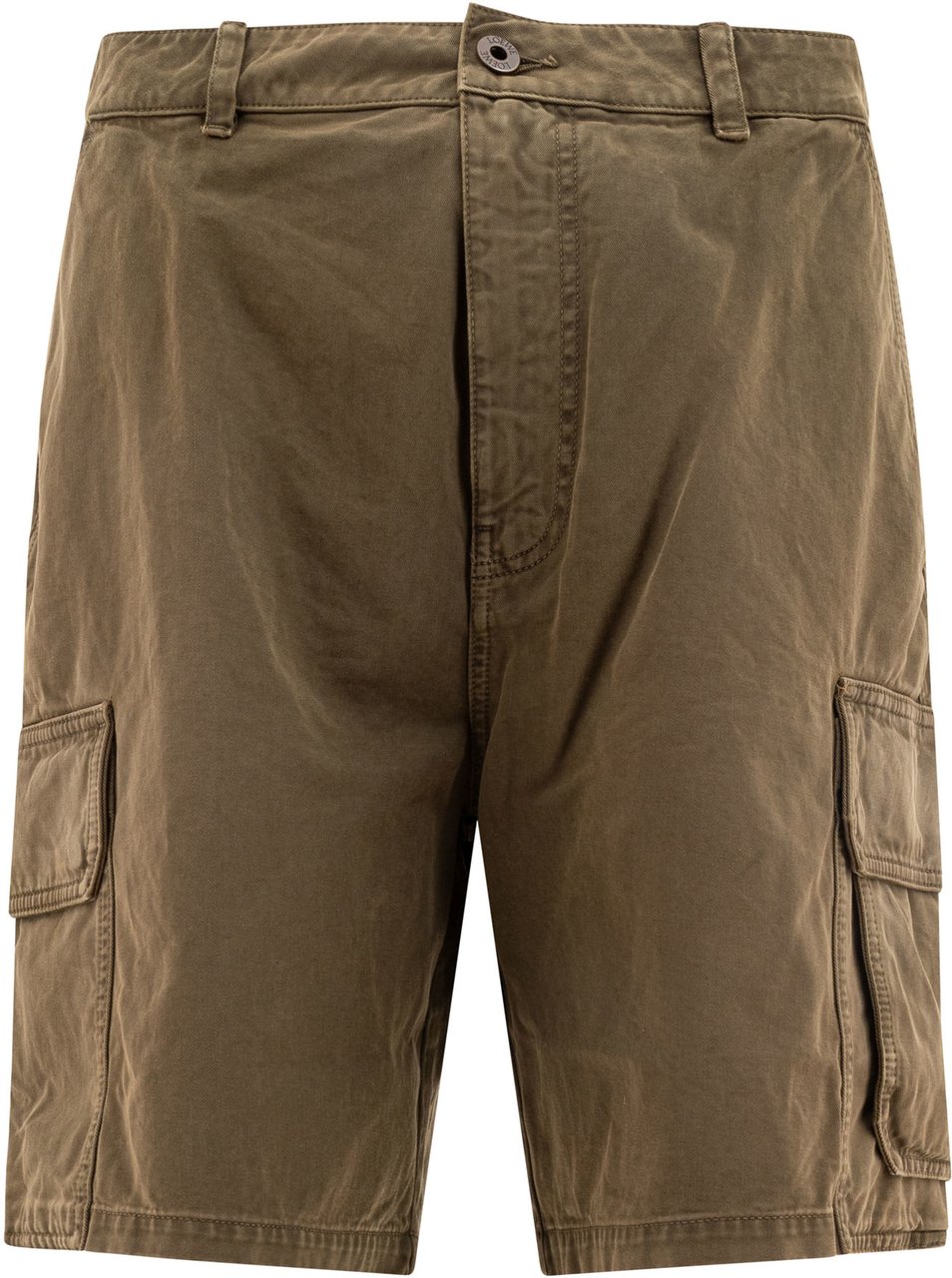 Loewe Cotton cargo shorts Groen