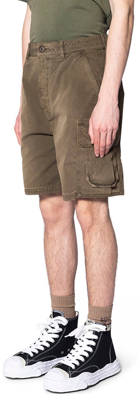 Loewe CARGO SHORTS KHAKI Groen