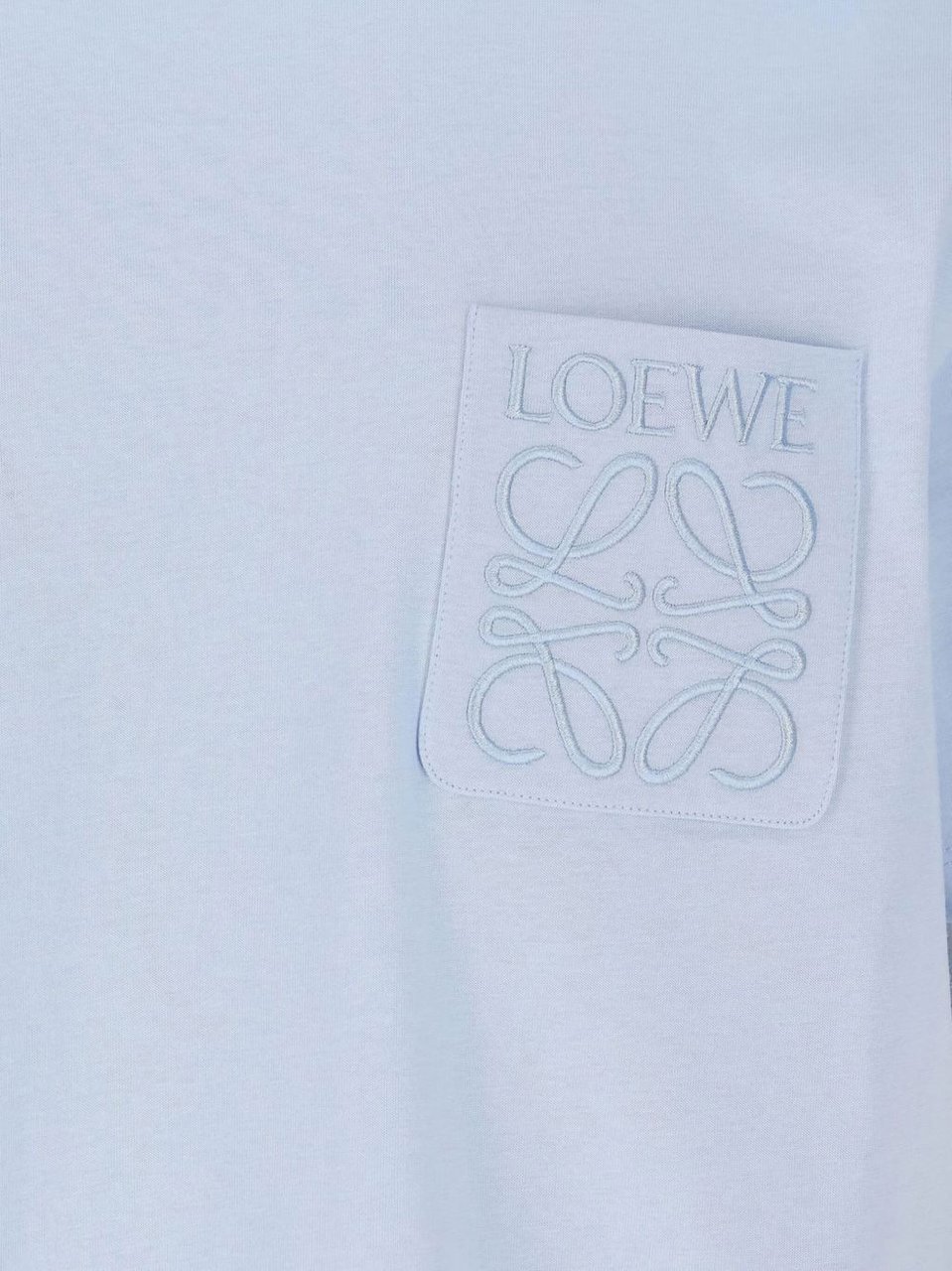 Loewe T-Shirts And Polos Blue Blauw