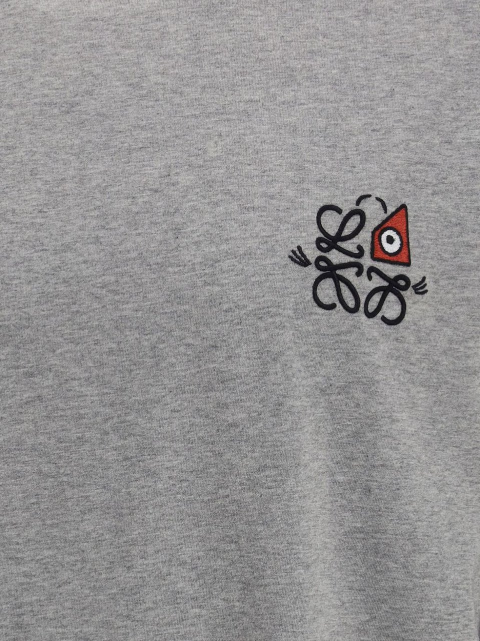 Loewe T-Shirts And Polos Grey Grijs