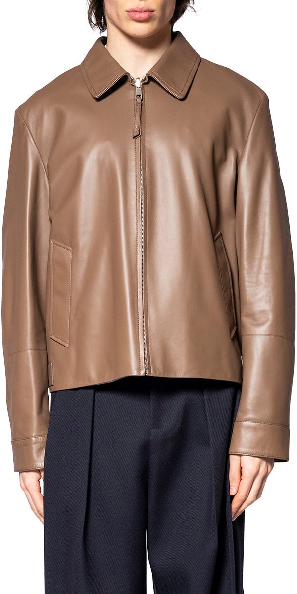 Loewe ZIP-UP JACKET TAUPE Taupe