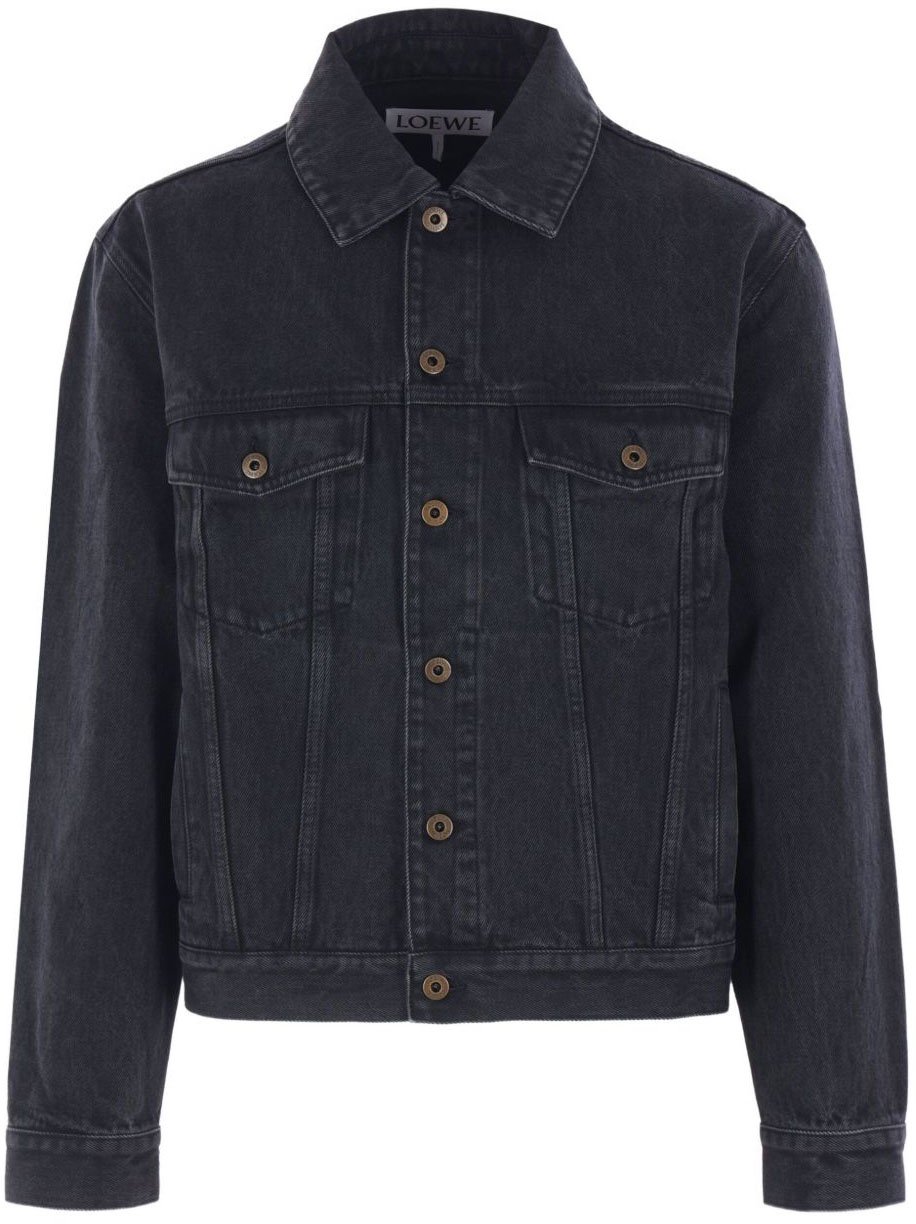 Loewe Jackets Black Donkergrijs