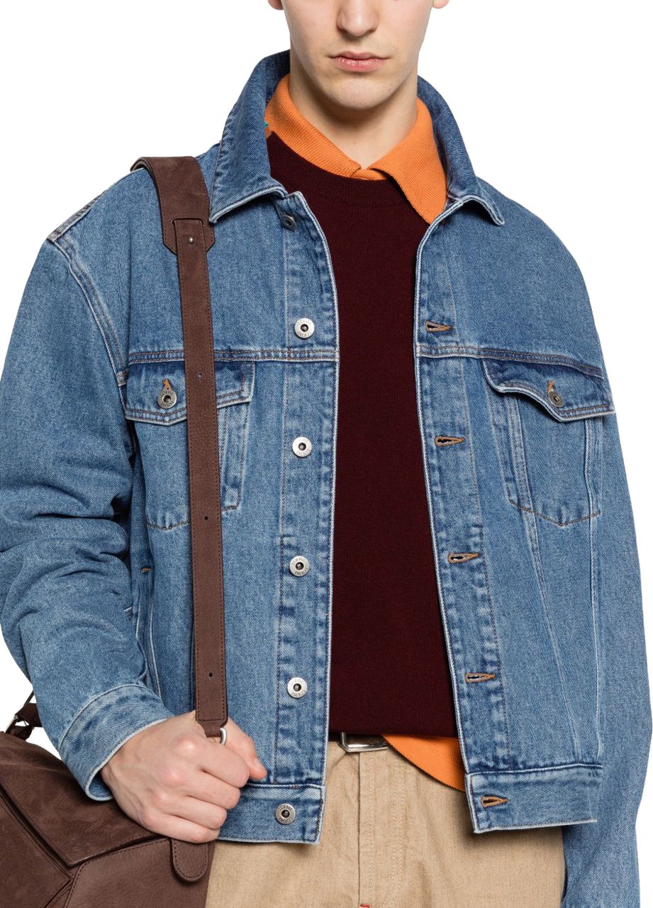 Loewe Jackets Blue Blauw