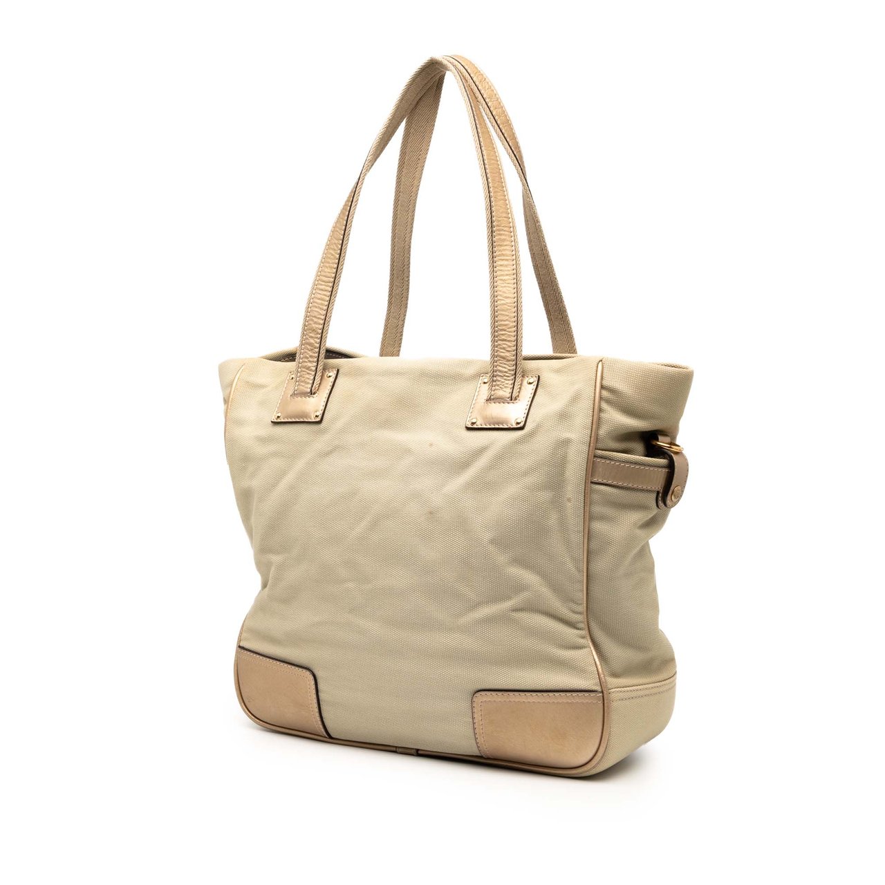Loewe Canvas Anagram Satchel Bruin