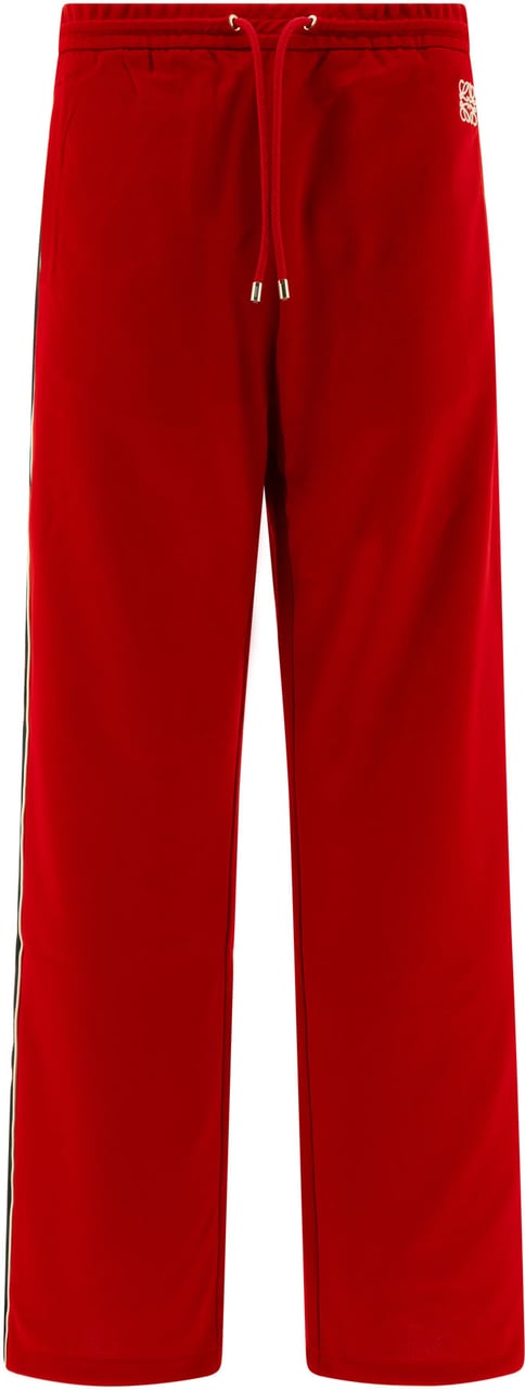 Loewe Tracksuit trousers in technical jersey Rood