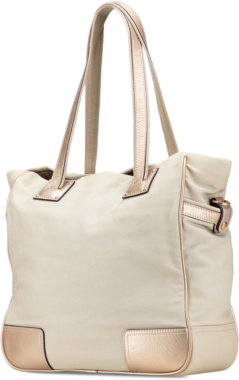 Loewe Canvas Anagram Satchel Bruin