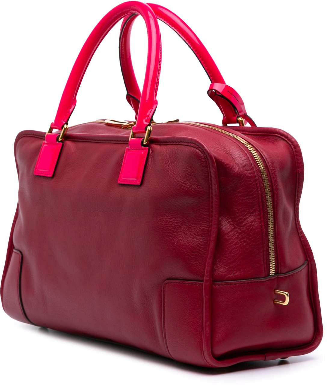 Loewe Special Edition Bicolor Leather Amazona 36 Rood