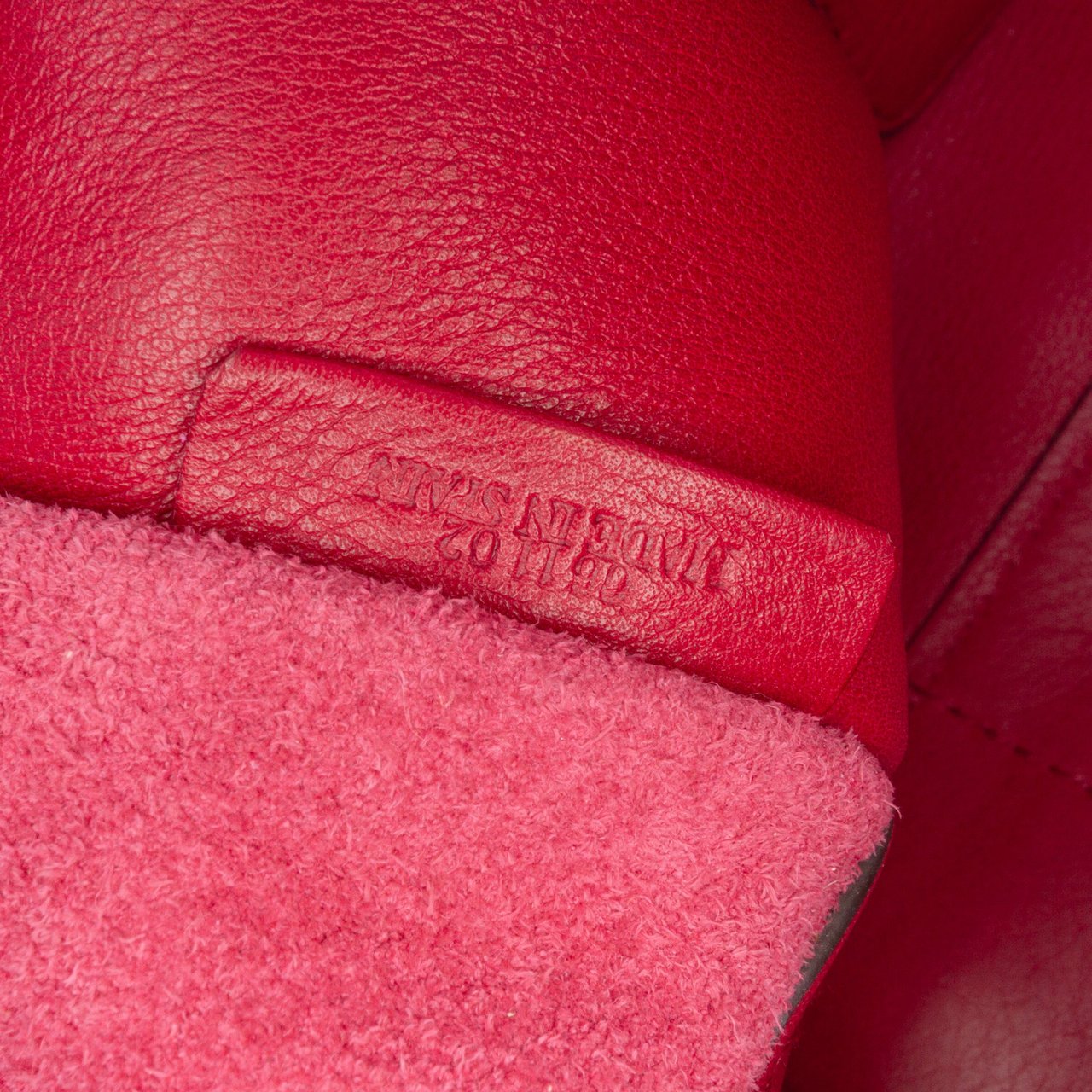 Loewe Special Edition Bicolor Leather Amazona 36 Rood