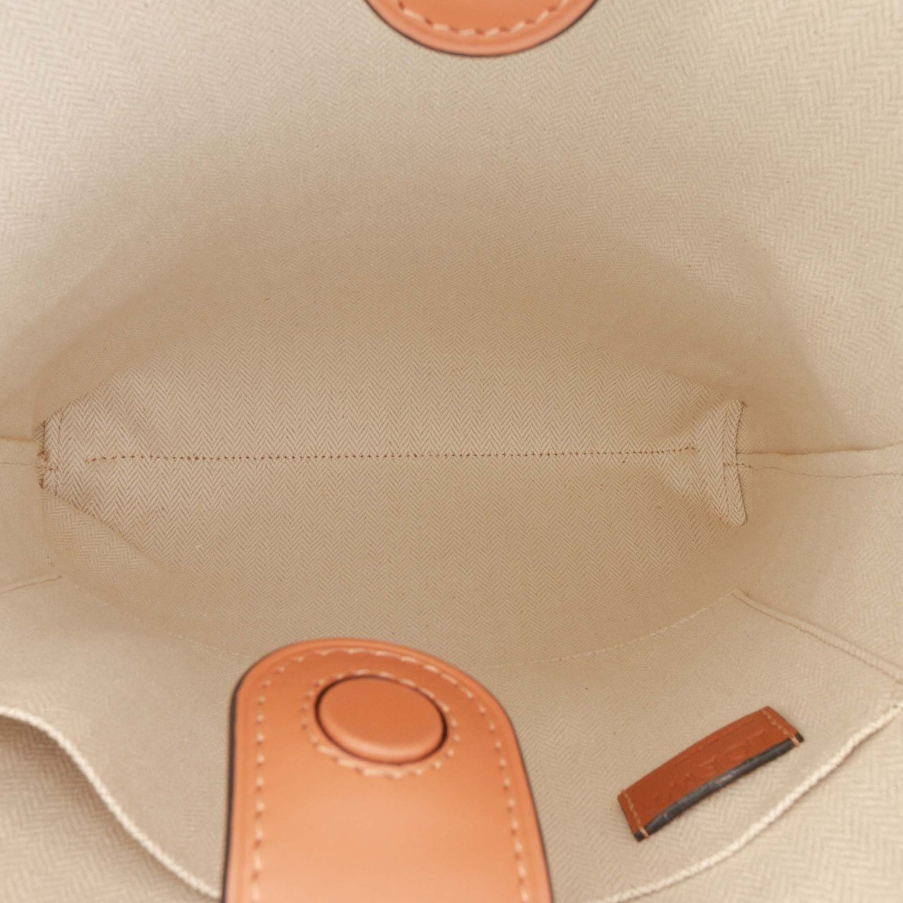 Loewe Leather Ikebana Tote Bruin