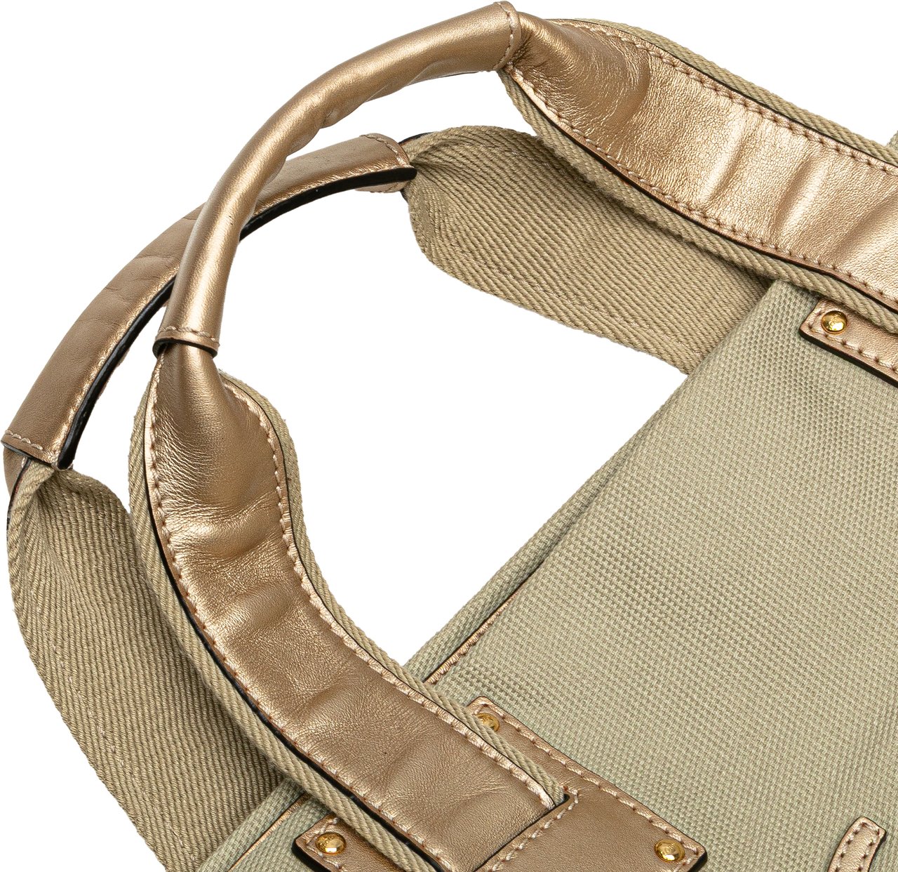Loewe Anagram Canvas Satchel Bruin