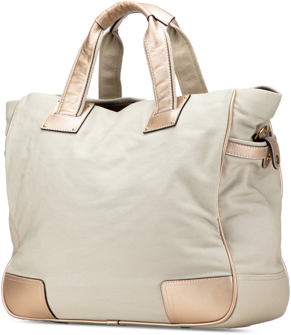 Loewe Anagram Canvas Satchel Bruin