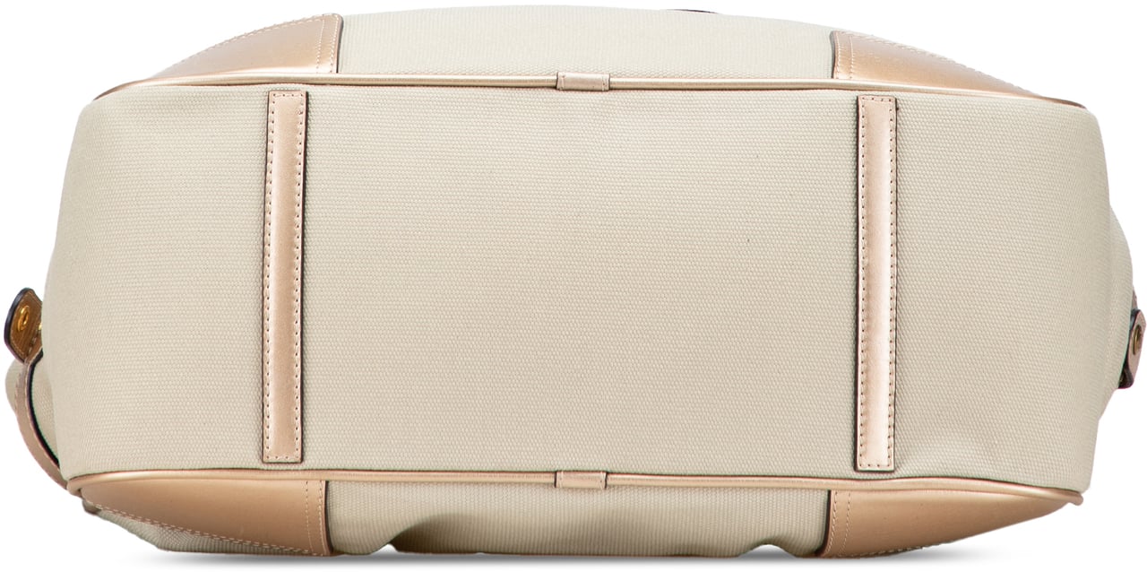 Loewe Anagram Canvas Satchel Bruin