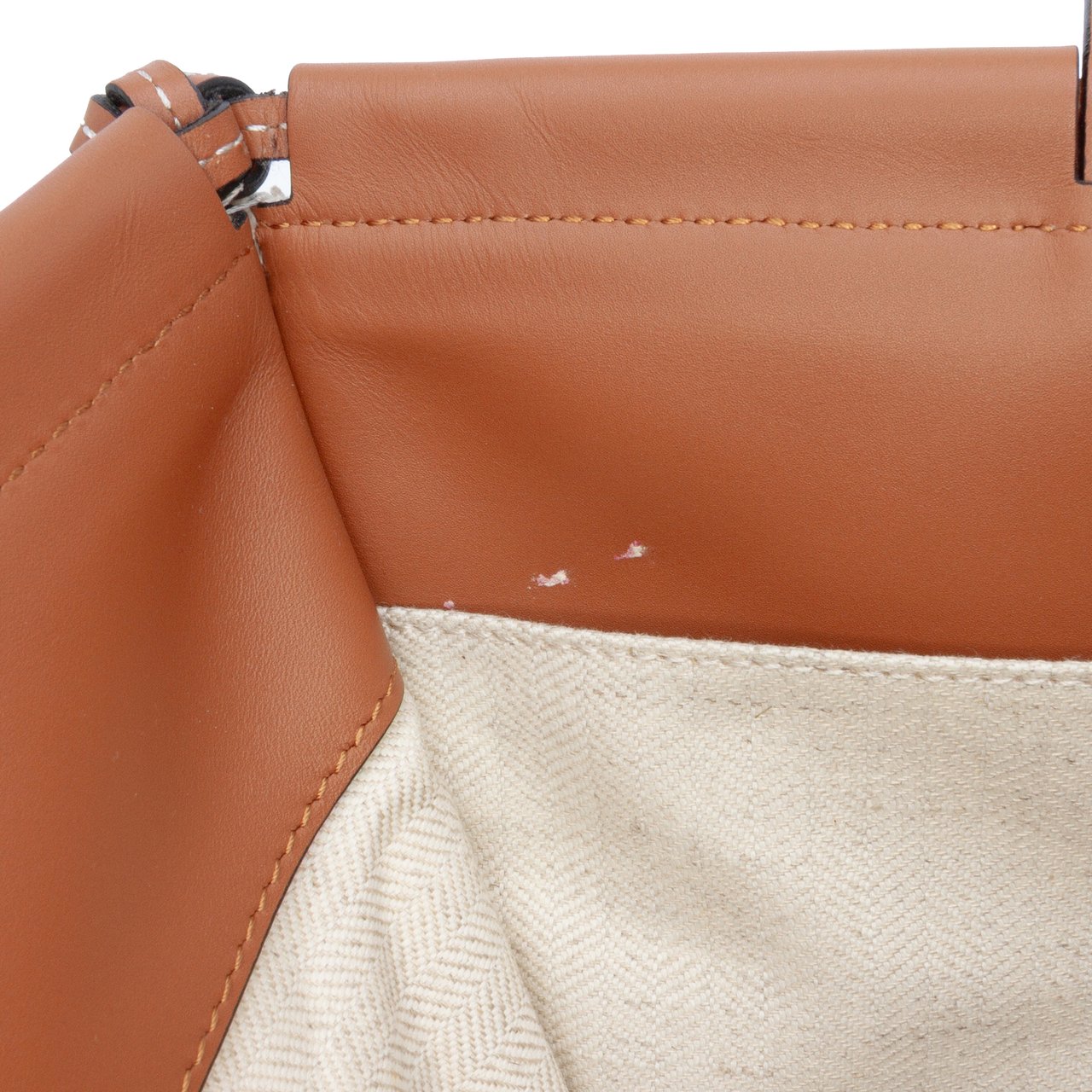 Loewe Large Canvas Cushion Tote Bruin