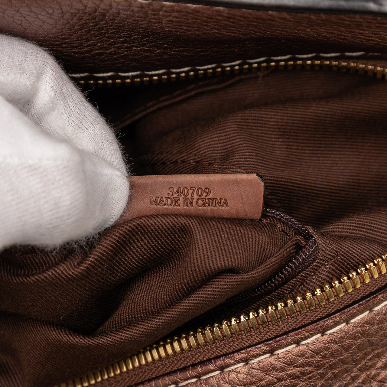 Loewe Anagram Canvas Tote Bruin