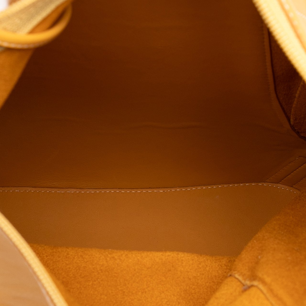 Loewe Leather Anton Backpack Geel