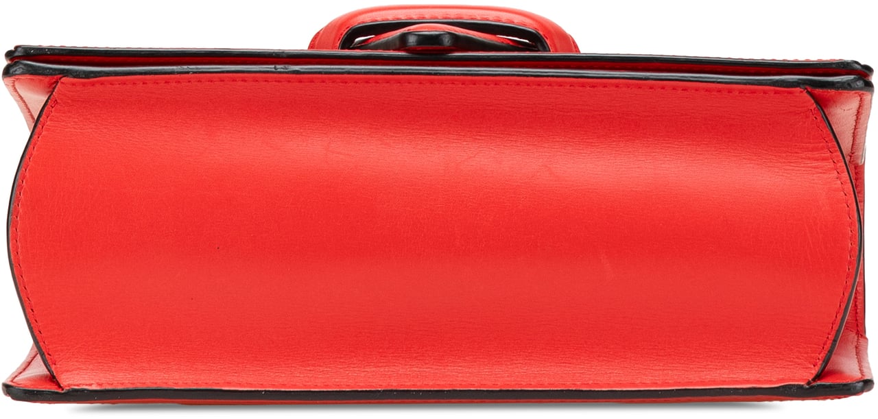 Loewe Medium Leather Barcelona Crossbody Rood