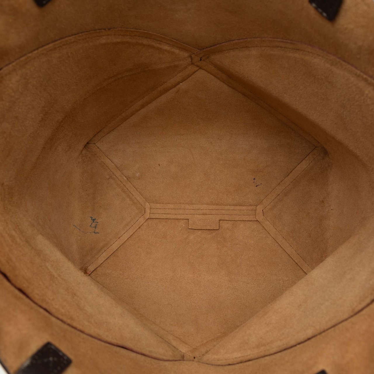 Loewe Medium Bicolor Shiny Calfskin Puzzle Fold Tote Rood