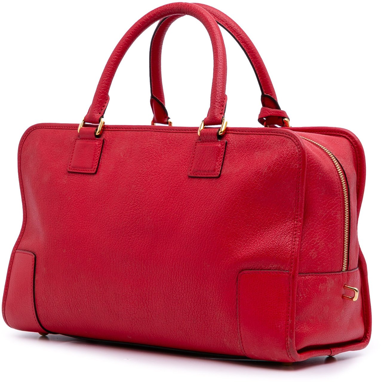 Loewe Leather Amazona 36 Rood