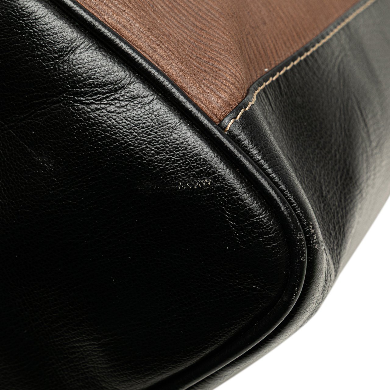 Loewe Leather Velazquez Pouch Bruin