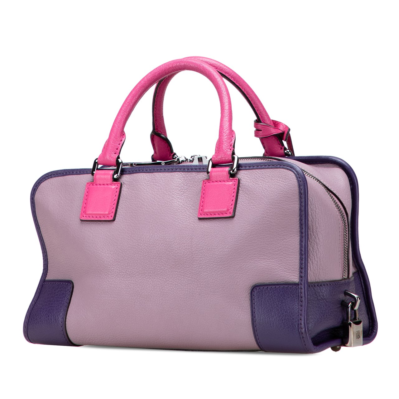 Loewe Tricolor Goatskin Amazona 28 Paars