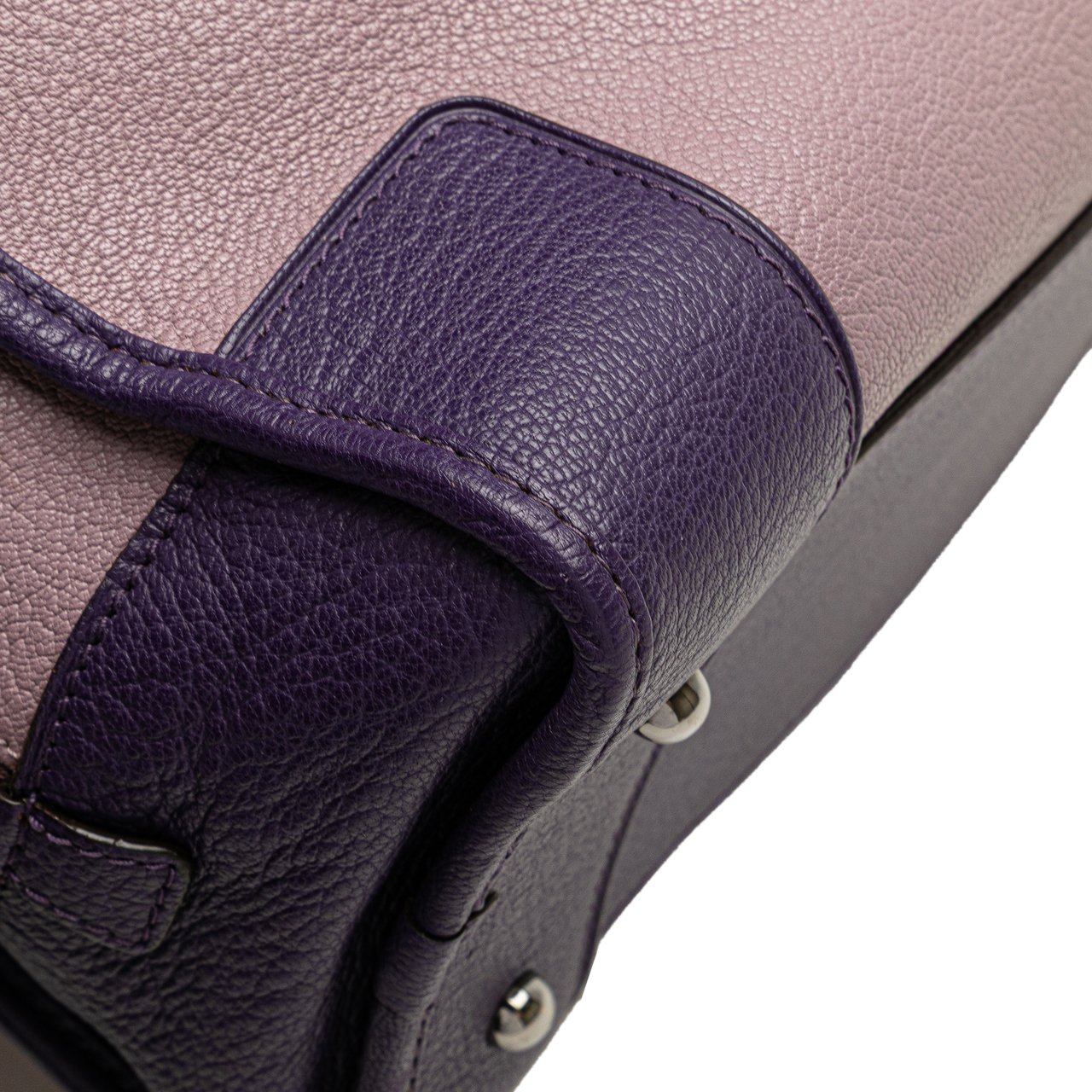 Loewe Tricolor Goatskin Amazona 28 Paars