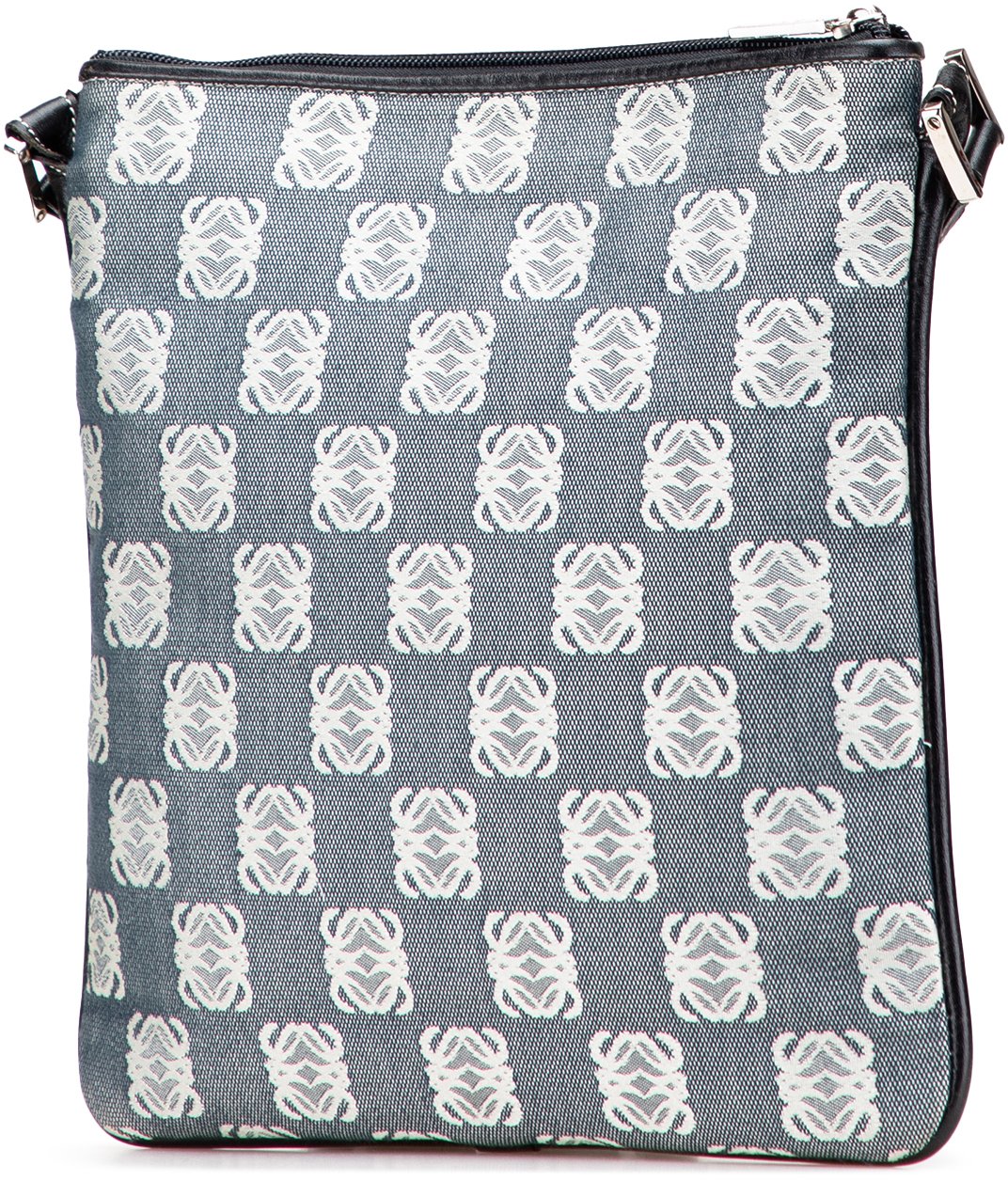 Loewe Anagram Canvas Crossbody Grijs