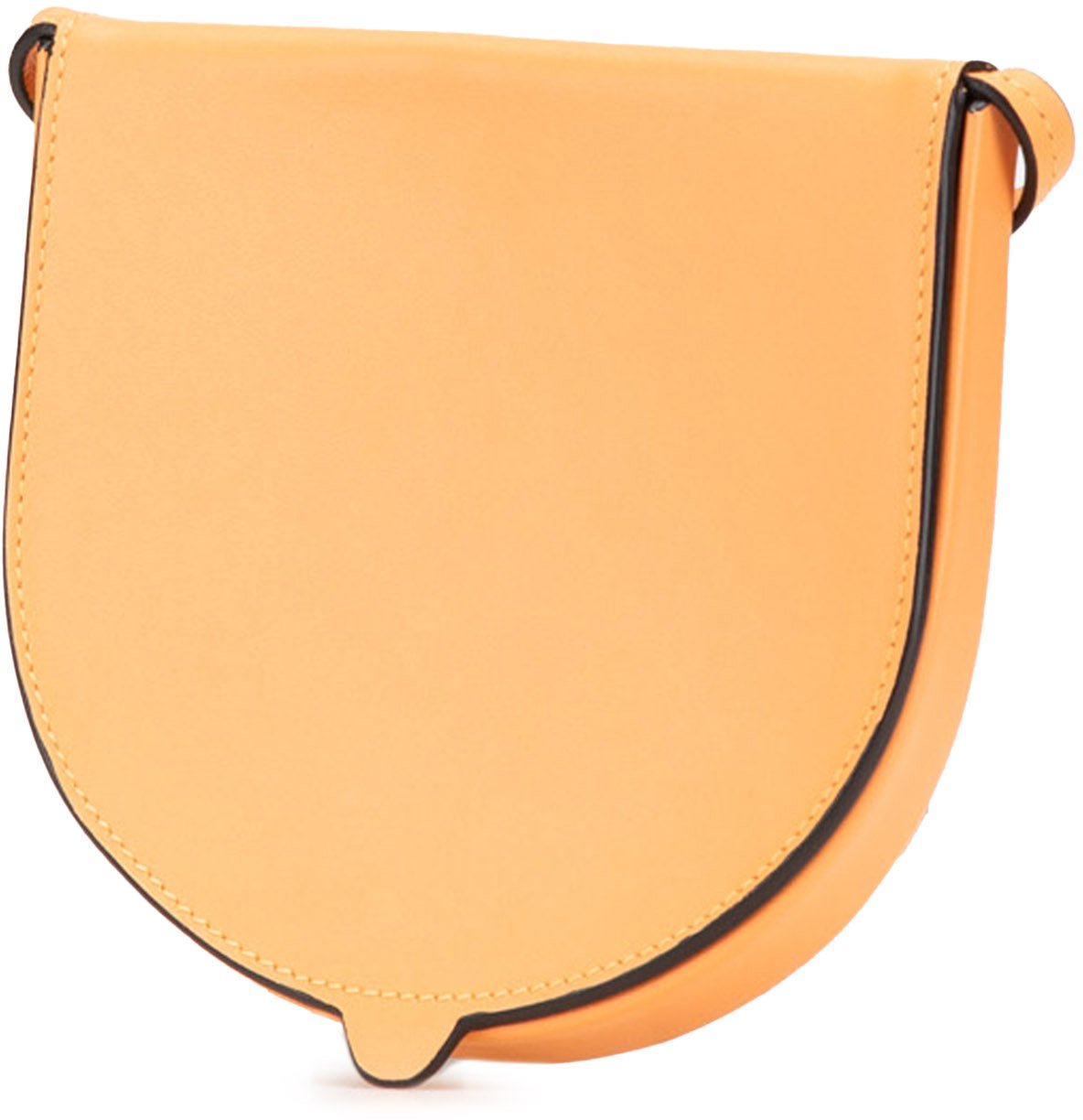 Loewe Small Soft Calfskin Heel Pouch Oranje