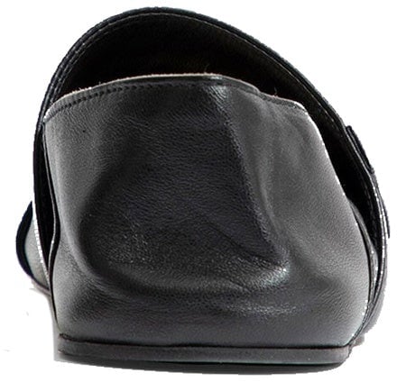 Loewe Loewe Toy Pocket Leather Slippers Zwart
