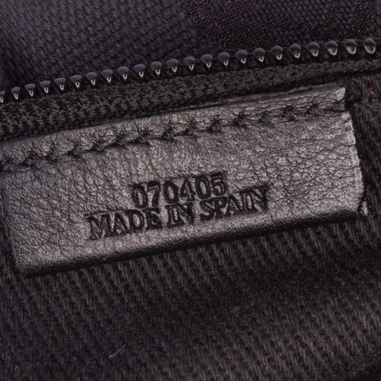 Loewe Anagram Canvas Vanity Case Zwart