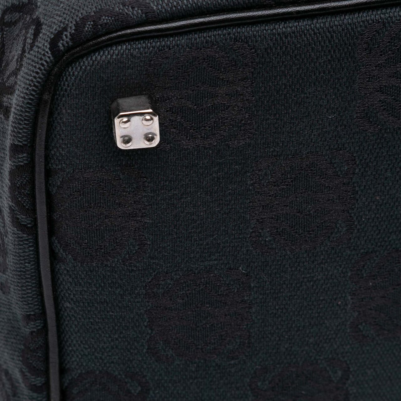 Loewe Anagram Canvas Vanity Case Zwart