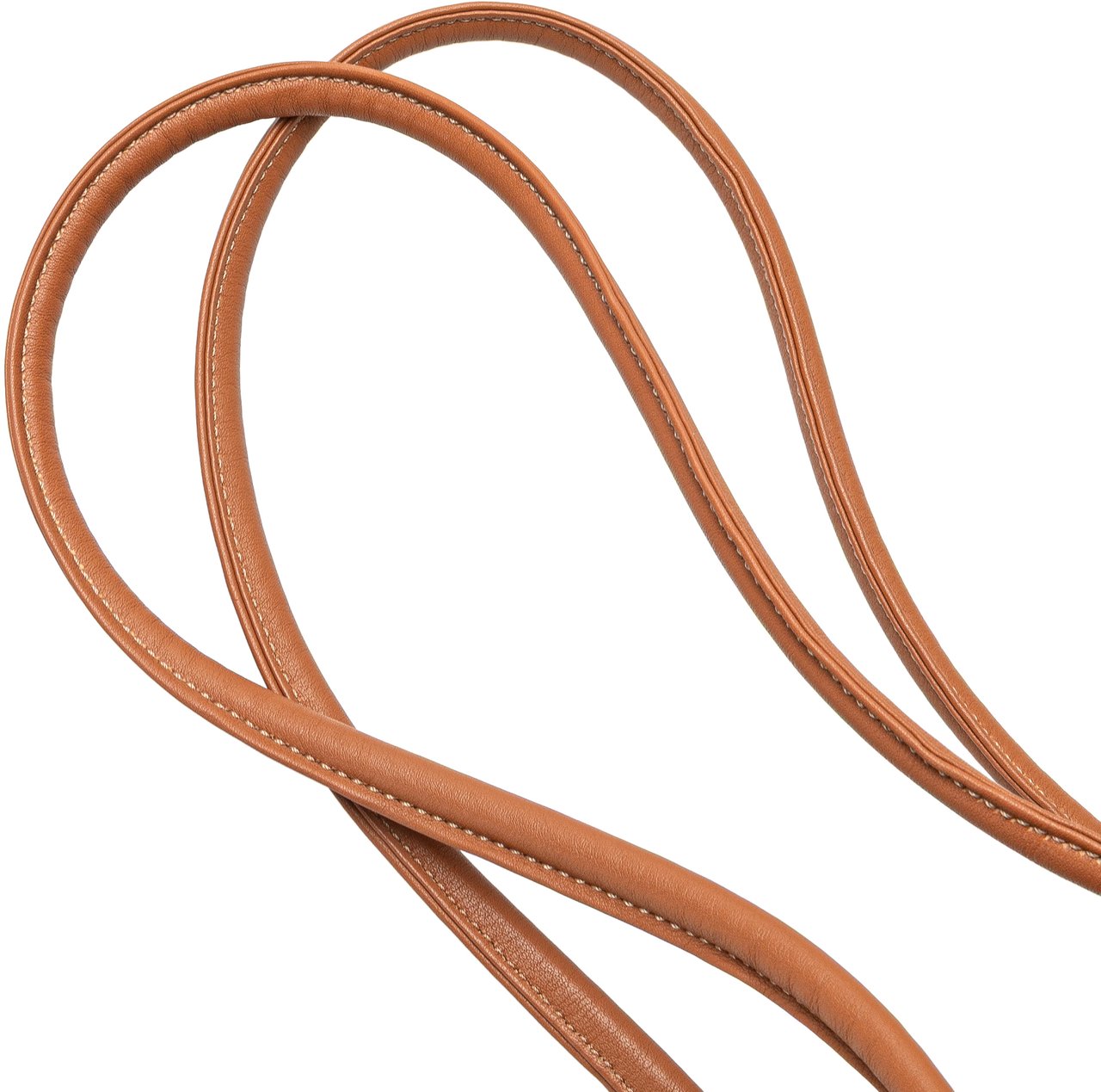 Loewe Medium Leather Flamenco Knot Tote Bruin