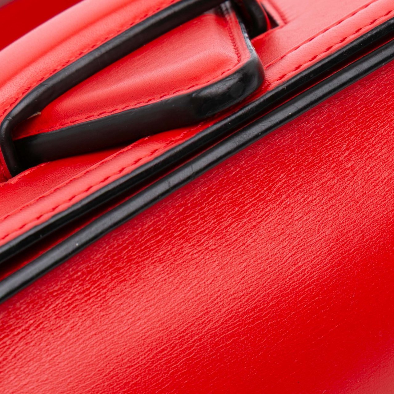 Loewe Medium Leather Barcelona Crossbody Rood