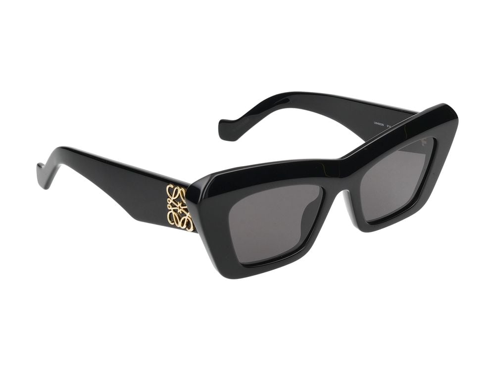 Loewe Black Oversized Square Sunglasses Grijs