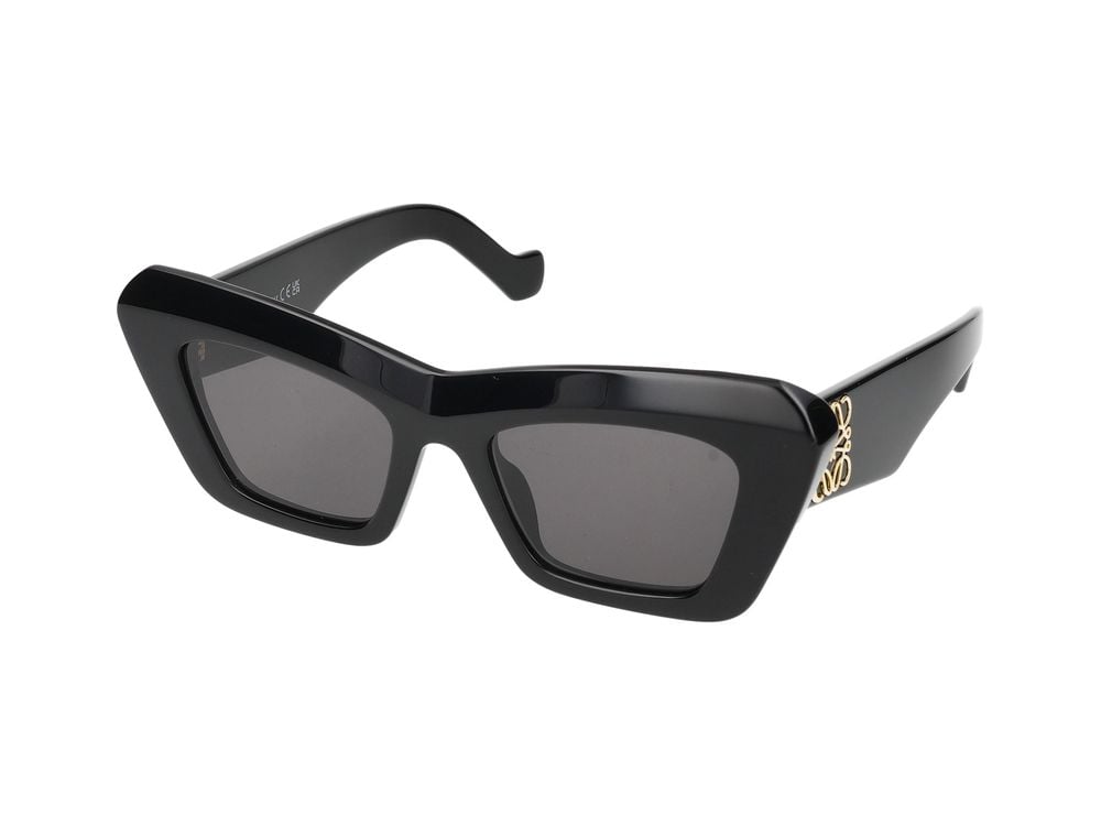 Loewe Black Oversized Square Sunglasses Grijs