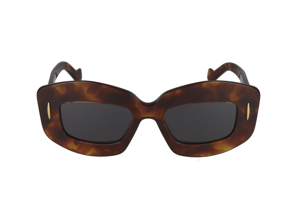 Loewe Tortoiseshell Oversized Square Sunglasses Zwart