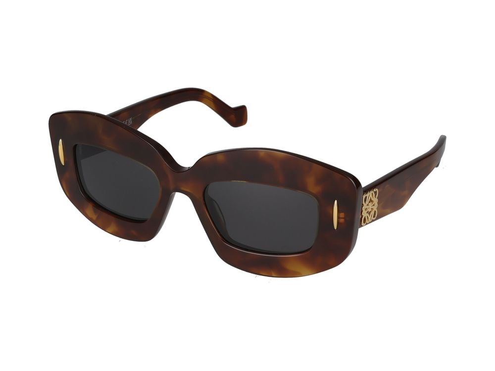 Loewe Tortoiseshell Oversized Square Sunglasses Zwart