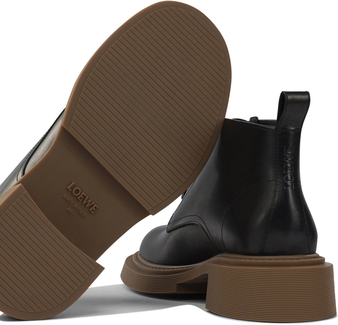 Loewe "Combat" Ankle boots Zwart