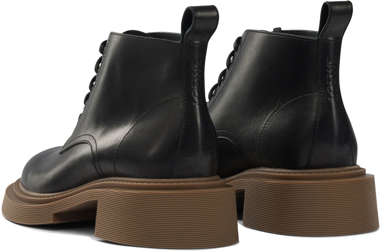 Loewe "Combat" Ankle boots Zwart