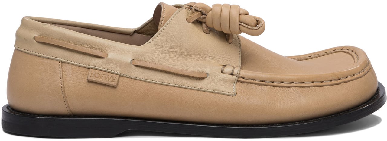 Loewe "Campo" laced loafers Beige