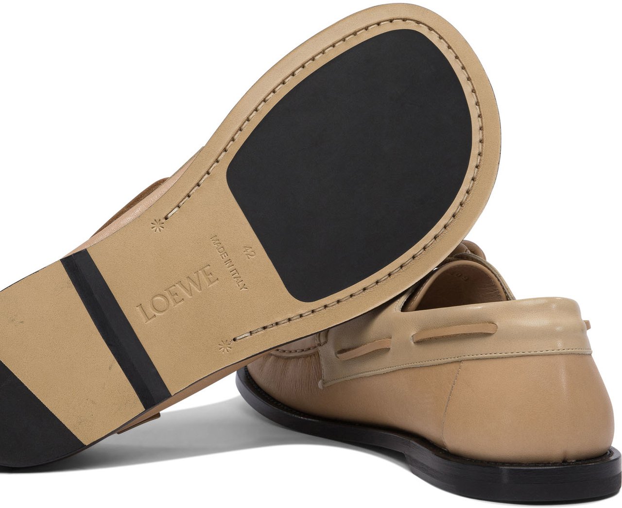 Loewe "Campo" laced loafers Beige