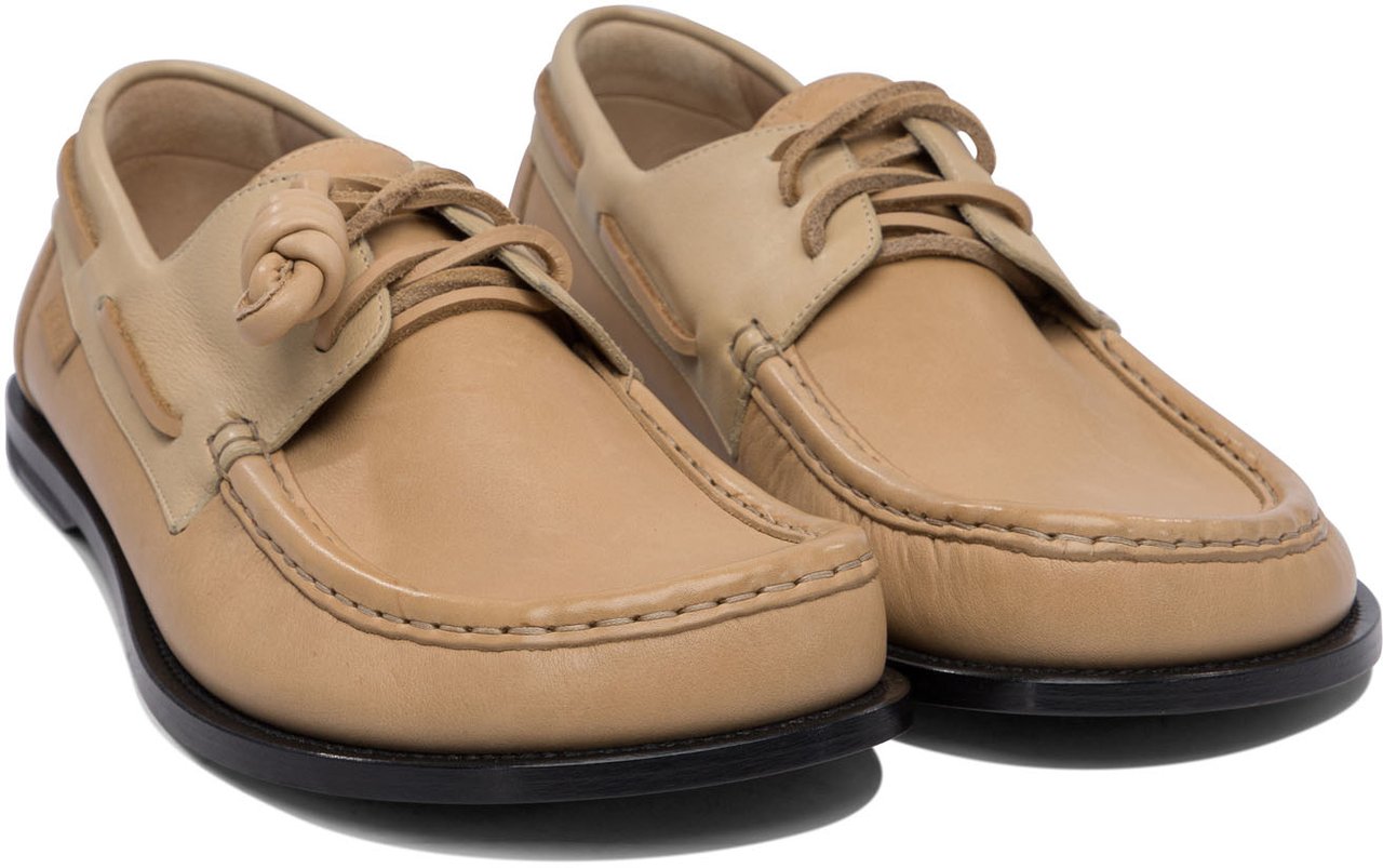 Loewe "Campo" laced loafers Beige