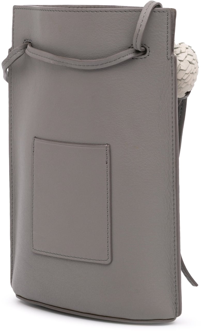 Loewe Calfskin Dice Pocket Crossbody Grijs