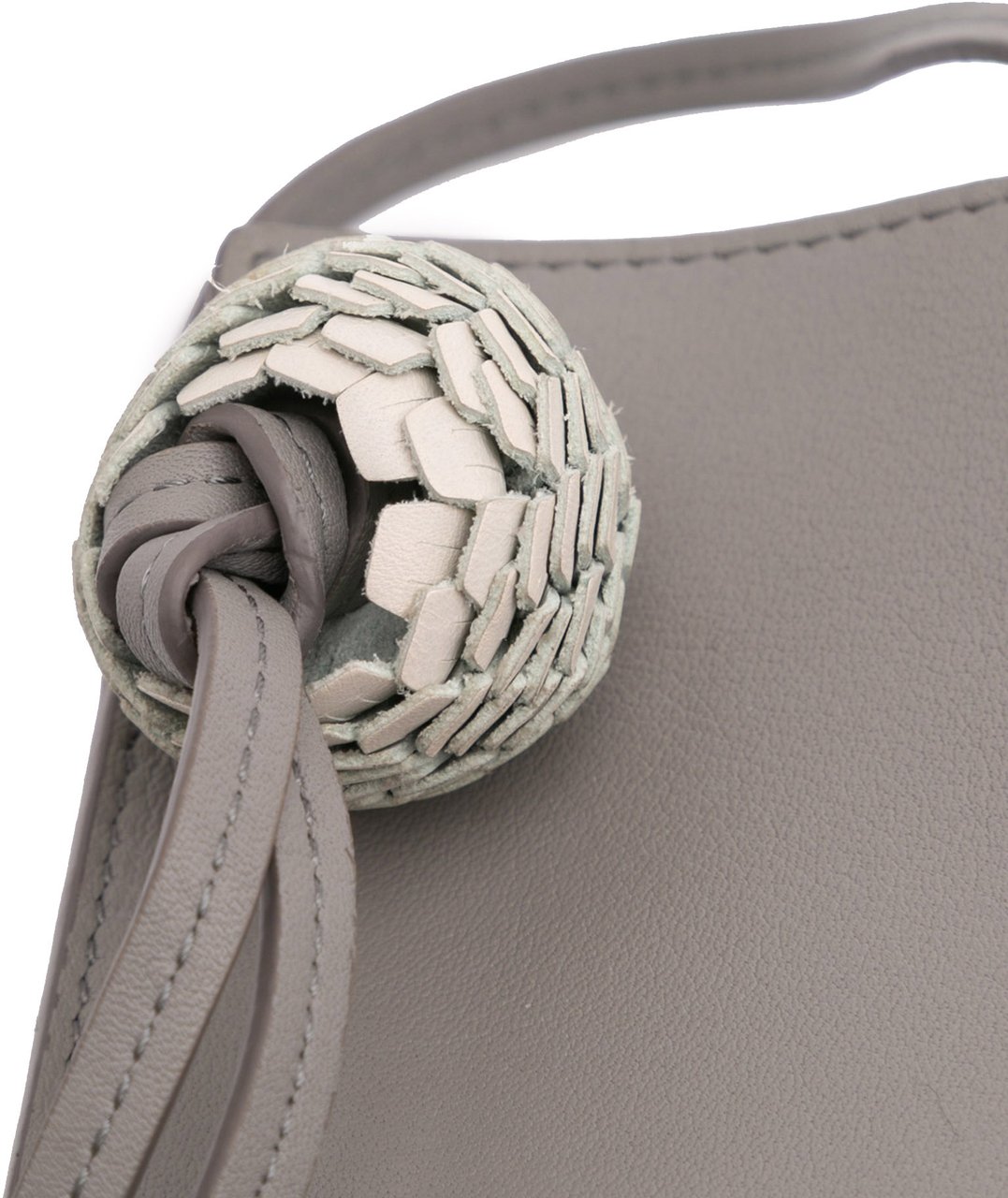 Loewe Calfskin Dice Pocket Crossbody Grijs