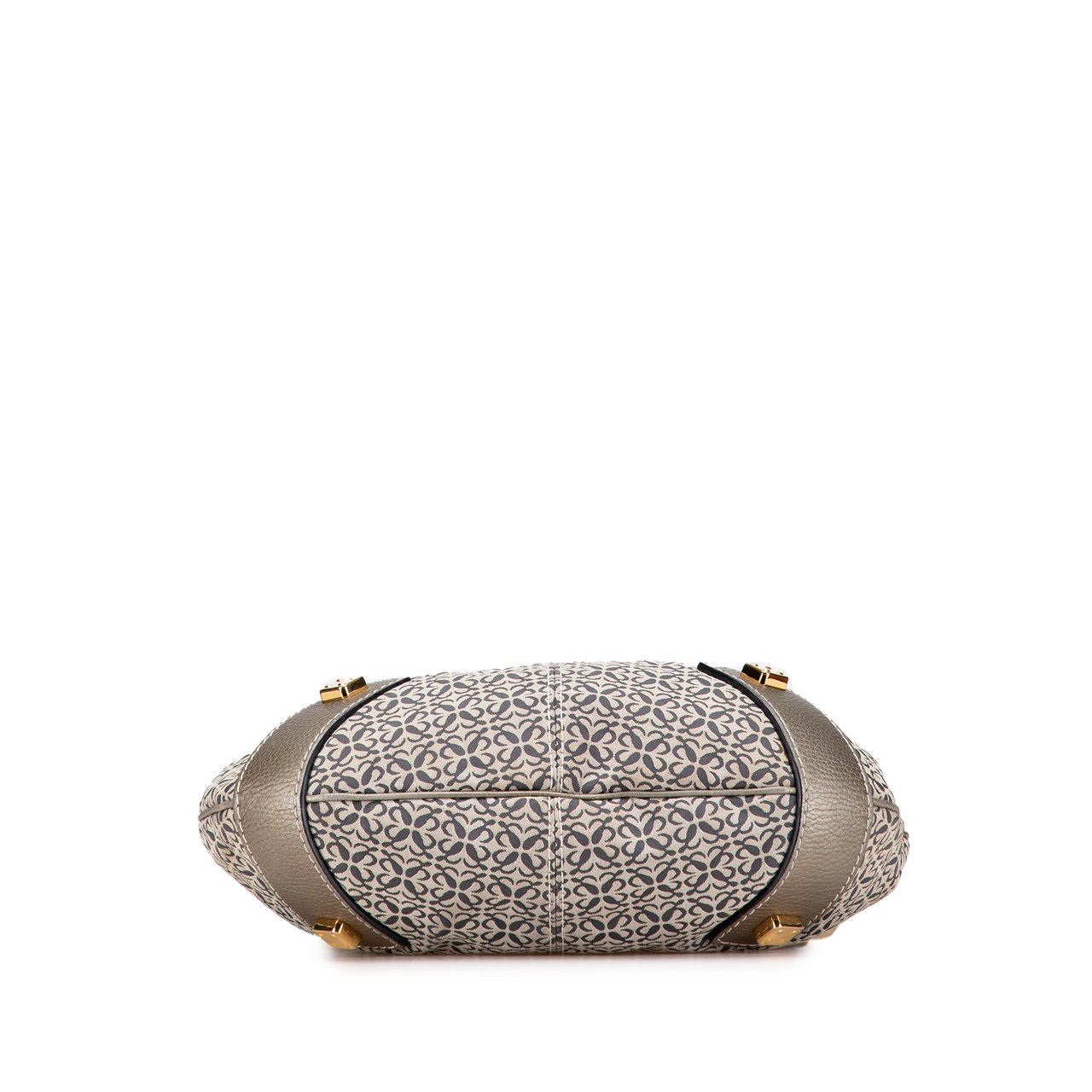 Loewe Anagram Canvas New Road Hobo Grijs