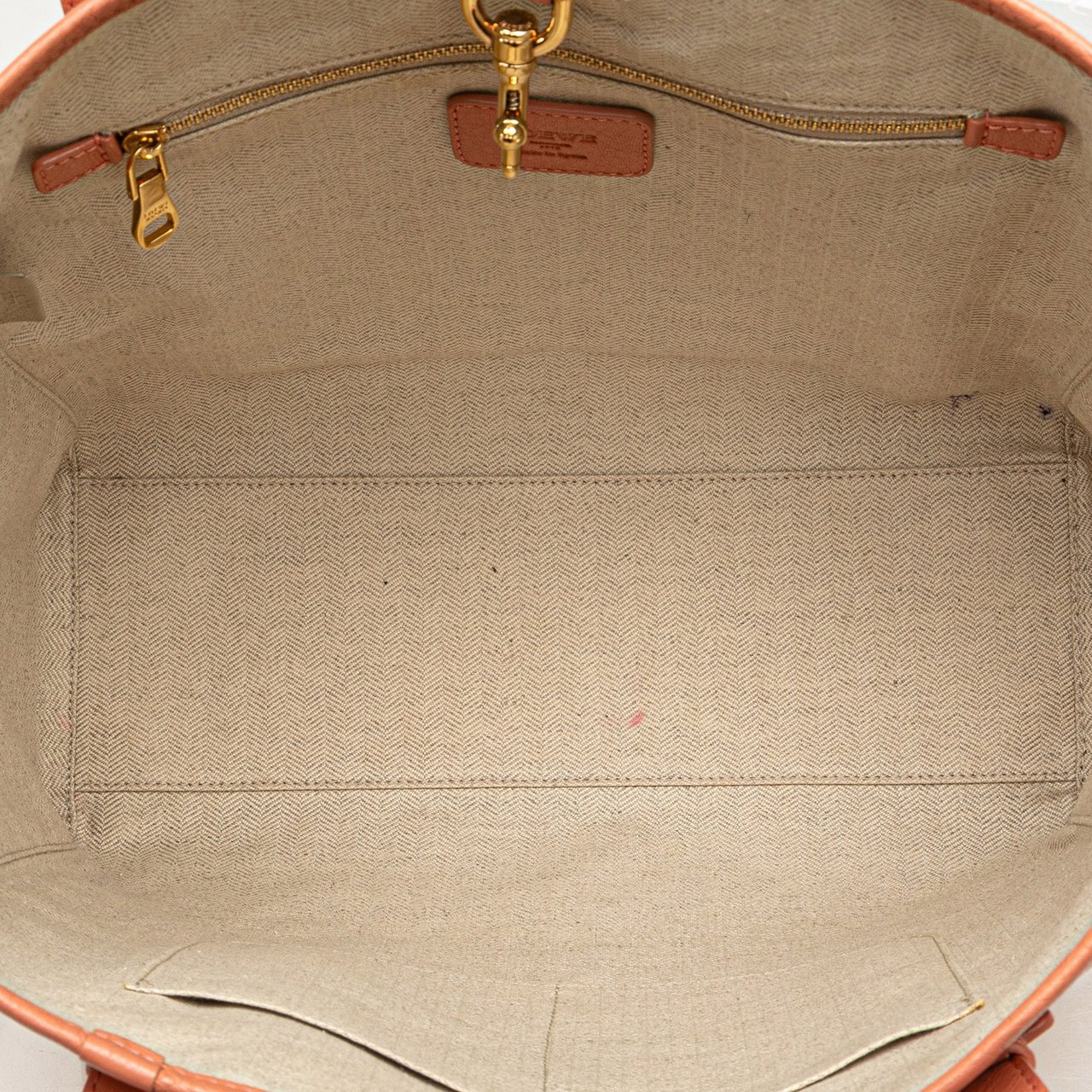 Loewe Leather Heritage Tote Roze